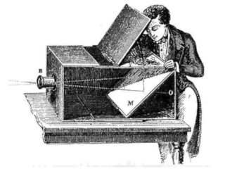 Camera obscura, 1850